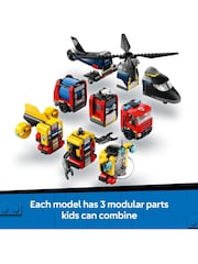 Lego City Helicopter And Fire Engine And Submarine Remix 60462 - Bild 5 von 8