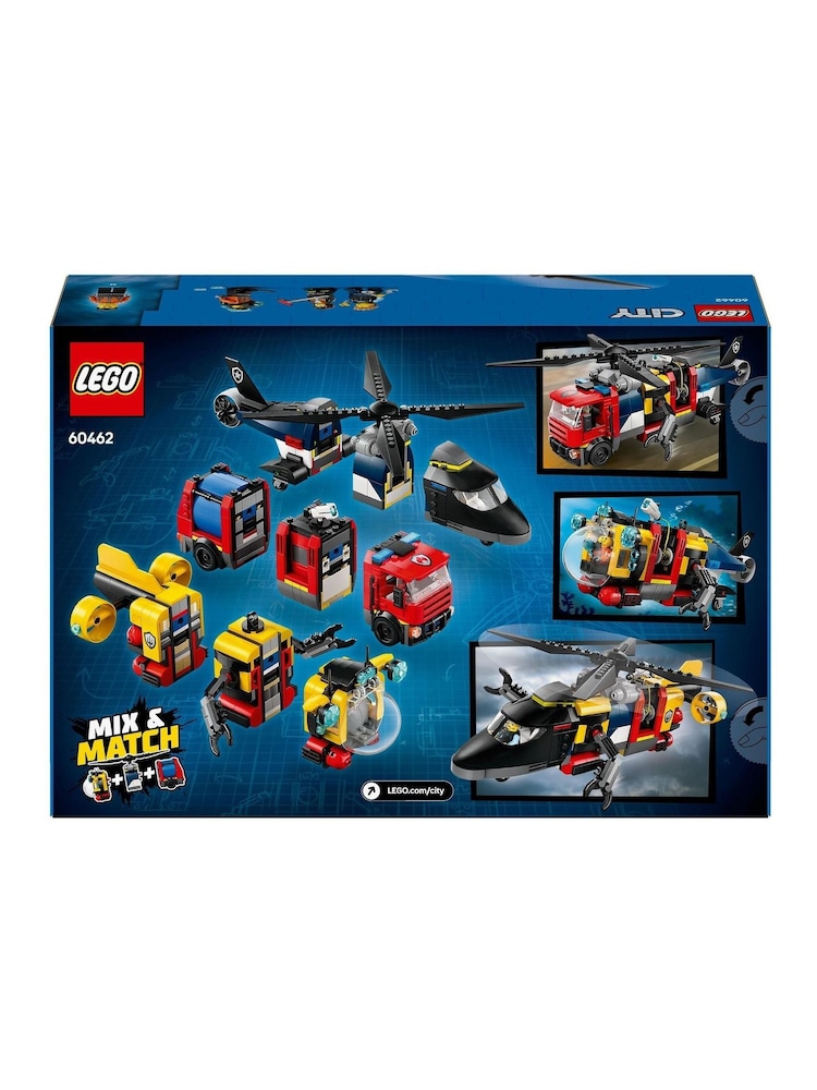 Lego City Helicopter And Fire Engine And Submarine Remix 60462 - Bild 8 von 8 Lego City Helicopter And Fire Engine And Submarine Remix 60462 - Bild 8 von 8