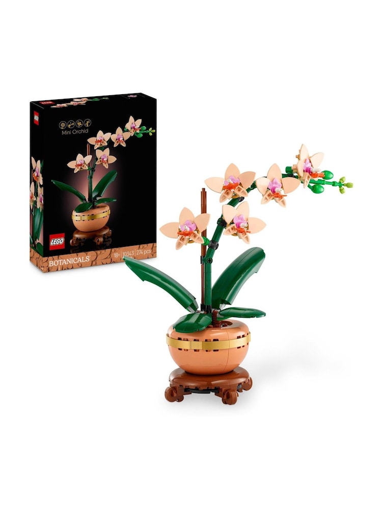 Lego Botanicals Mini Orchid Faux Plant Set 10343 - Image 1 of 9