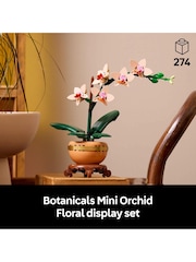 Lego Botanicals Mini Orchid Faux Plant Set 10343 - Image 3 of 9