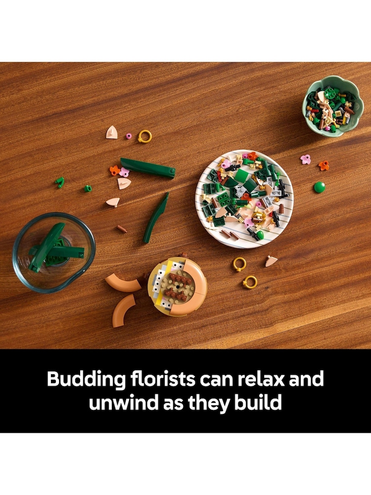 Lego Botanicals Mini Orchid Faux Plant Set 10343 - Image 4 of 9