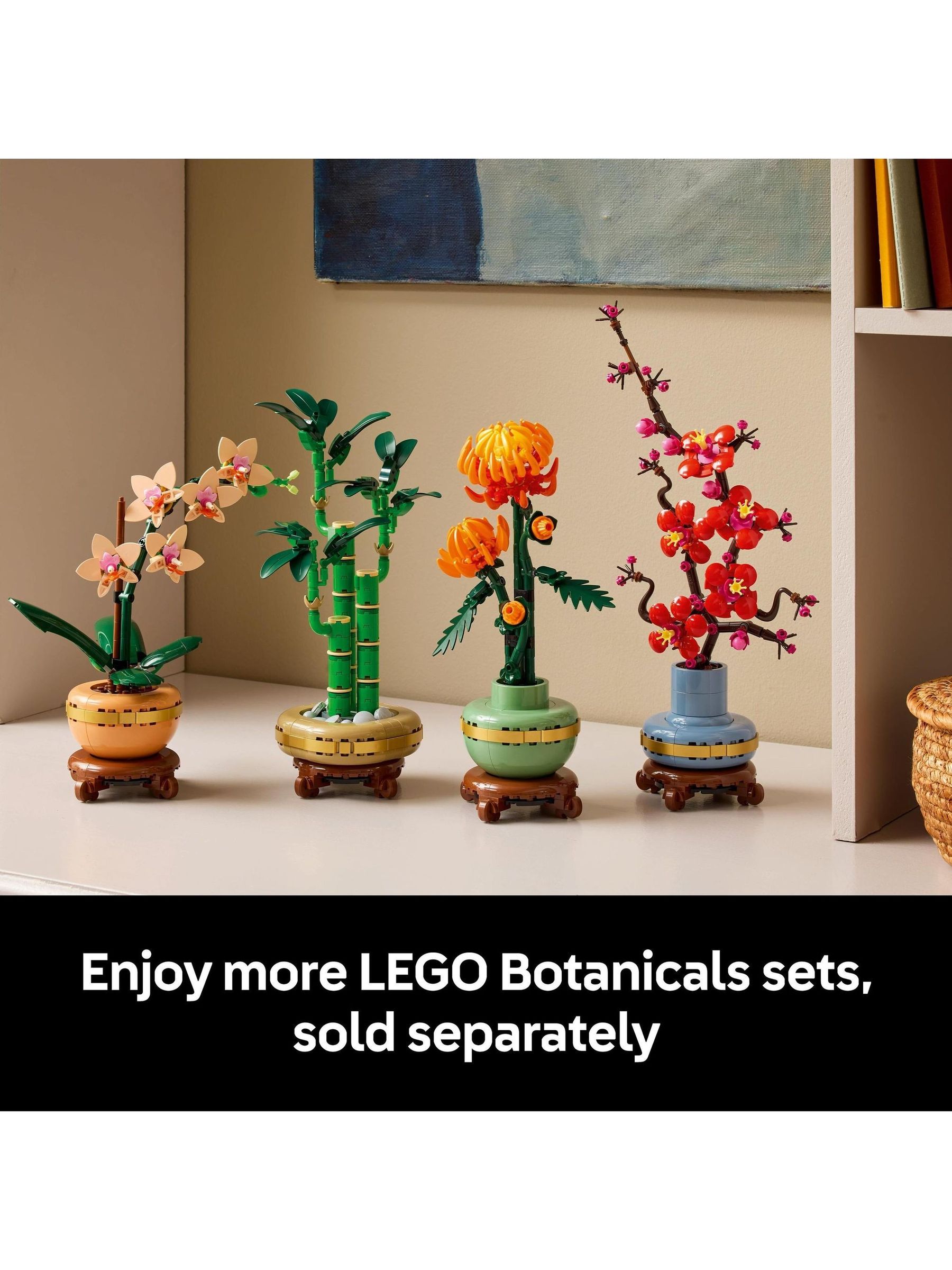 ノン Buy LEGO Botanicals Mini Orchid Faux Plant Set 10343 from Next Romania