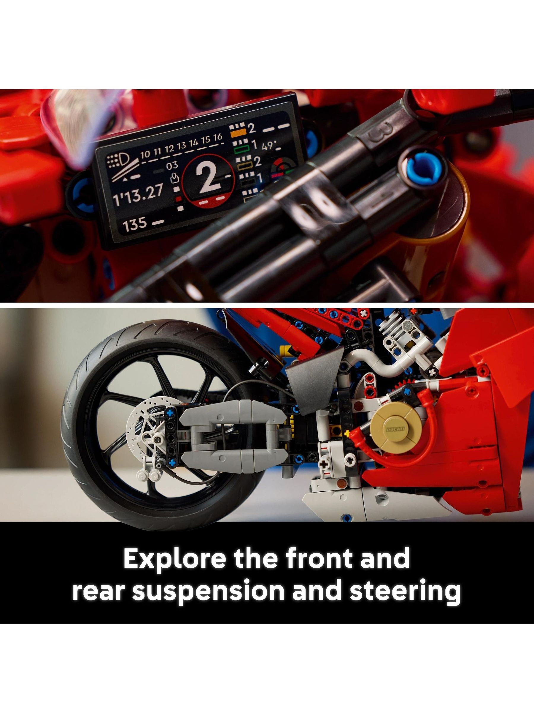 Buy LEGO Technic Ducati Panigale V4 S Motorcycle 42202 from the