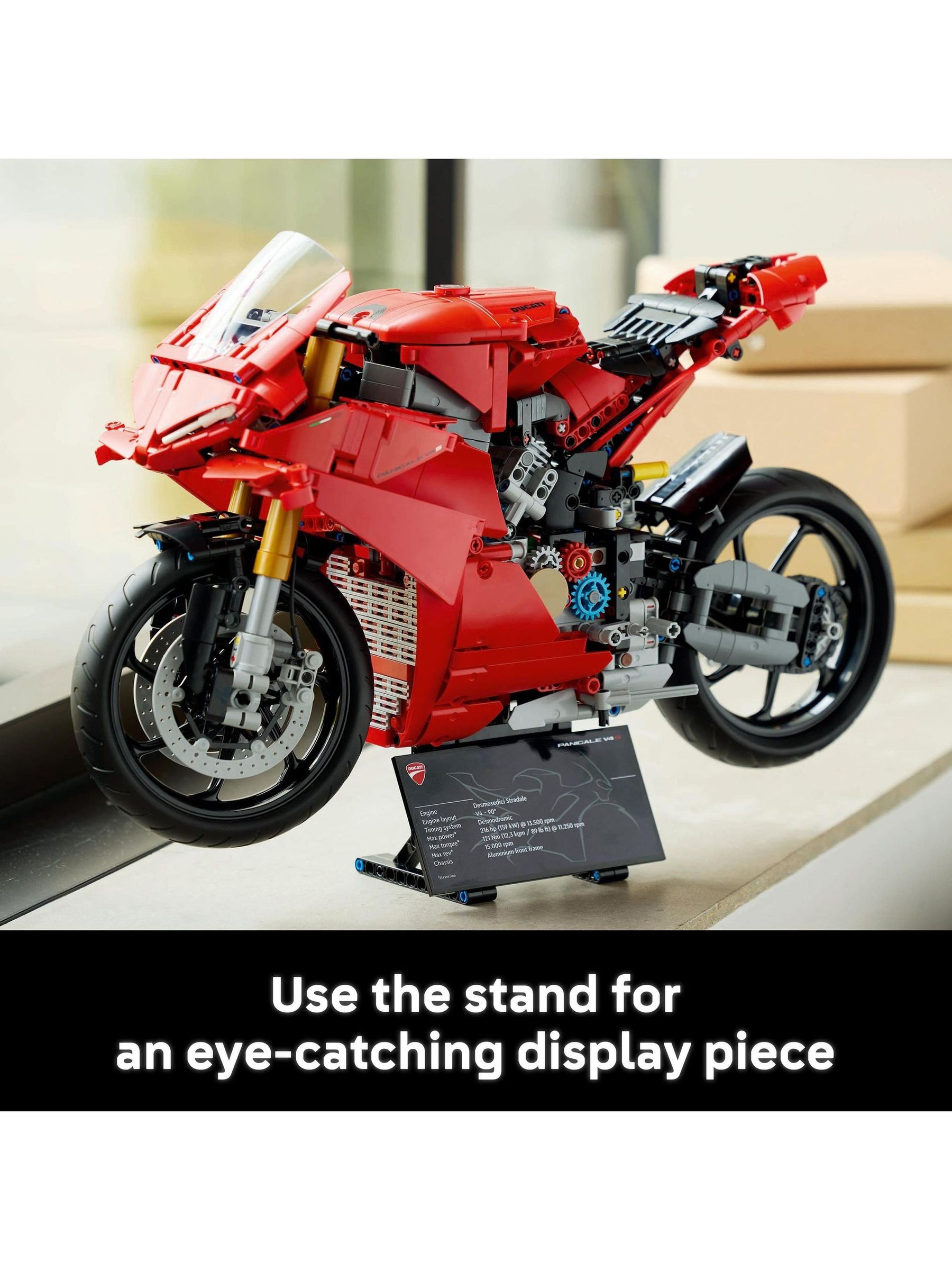 Buy LEGO Technic Ducati Panigale V4 S Motorcycle 42202 from the
