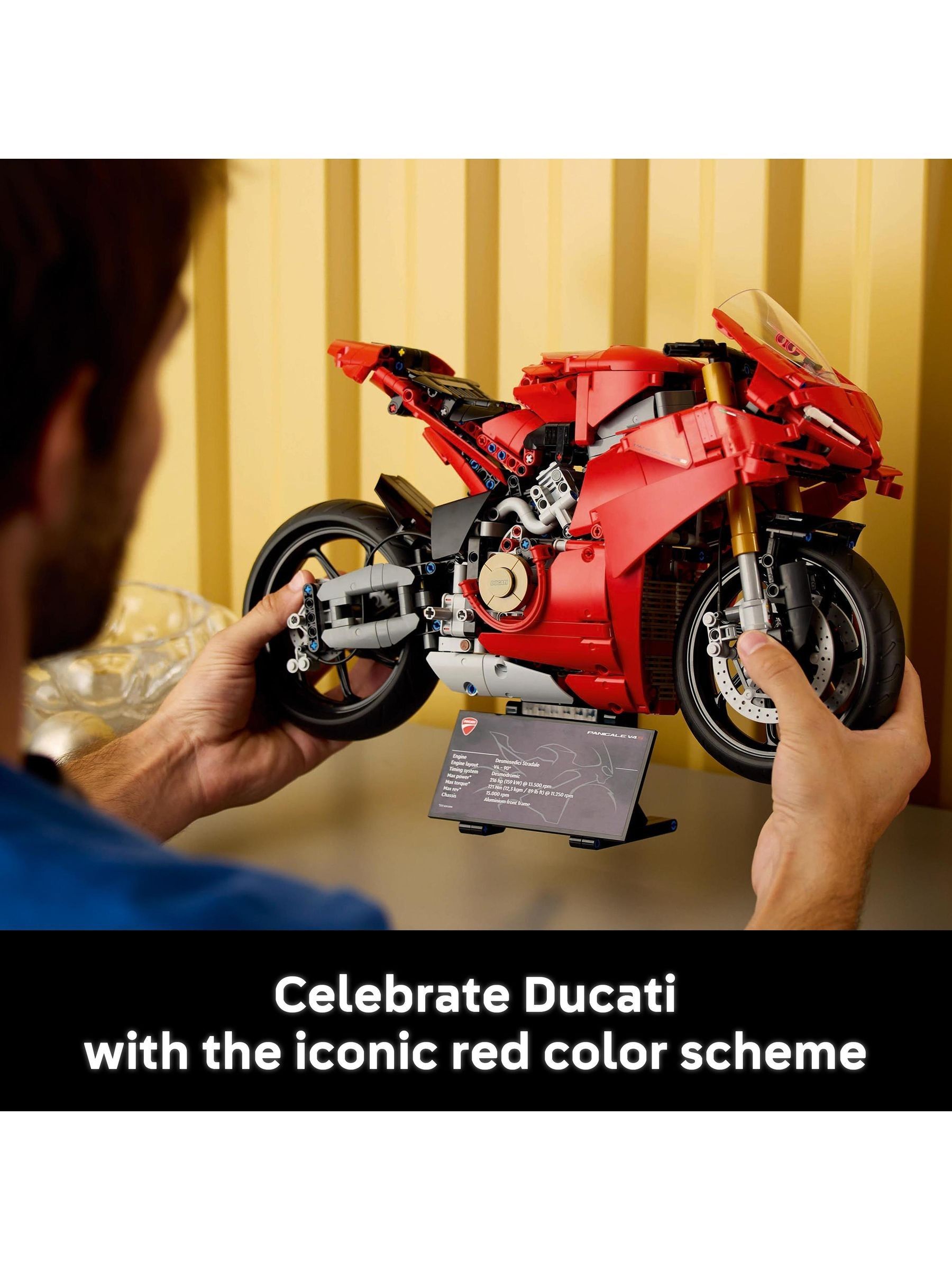 Buy LEGO Technic Ducati Panigale V4 S Motorcycle 42202 from the