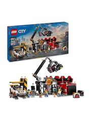 Lego City Scrapyard with Cars and Crane Toy - Image 1 of 8