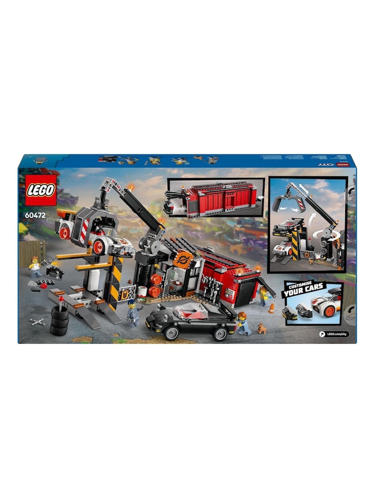 Lego City Scrapyard with Cars and Crane Toy - Image 8 of 8