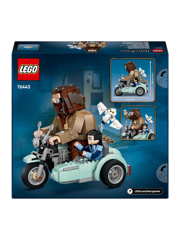 Lego Harry Potter Hagrid Harrys Motorcycle Ride - Image 8 of 8