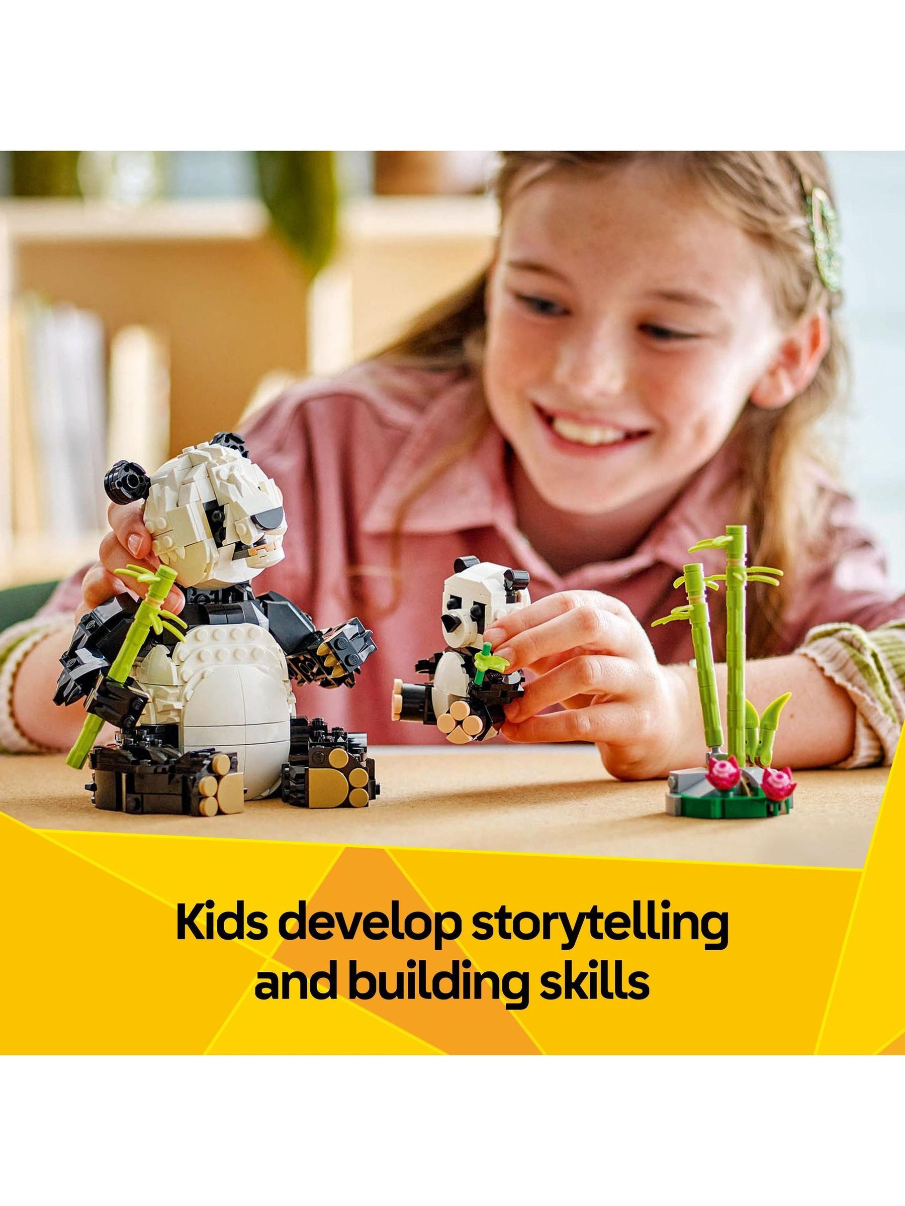 Buy Lego Creator 3in1 Wild Animals Panda Family from the Next UK