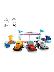Lego DUPLO F1 Team Race Cars And Drivers Toy Set 10445 - Image 4 of 8