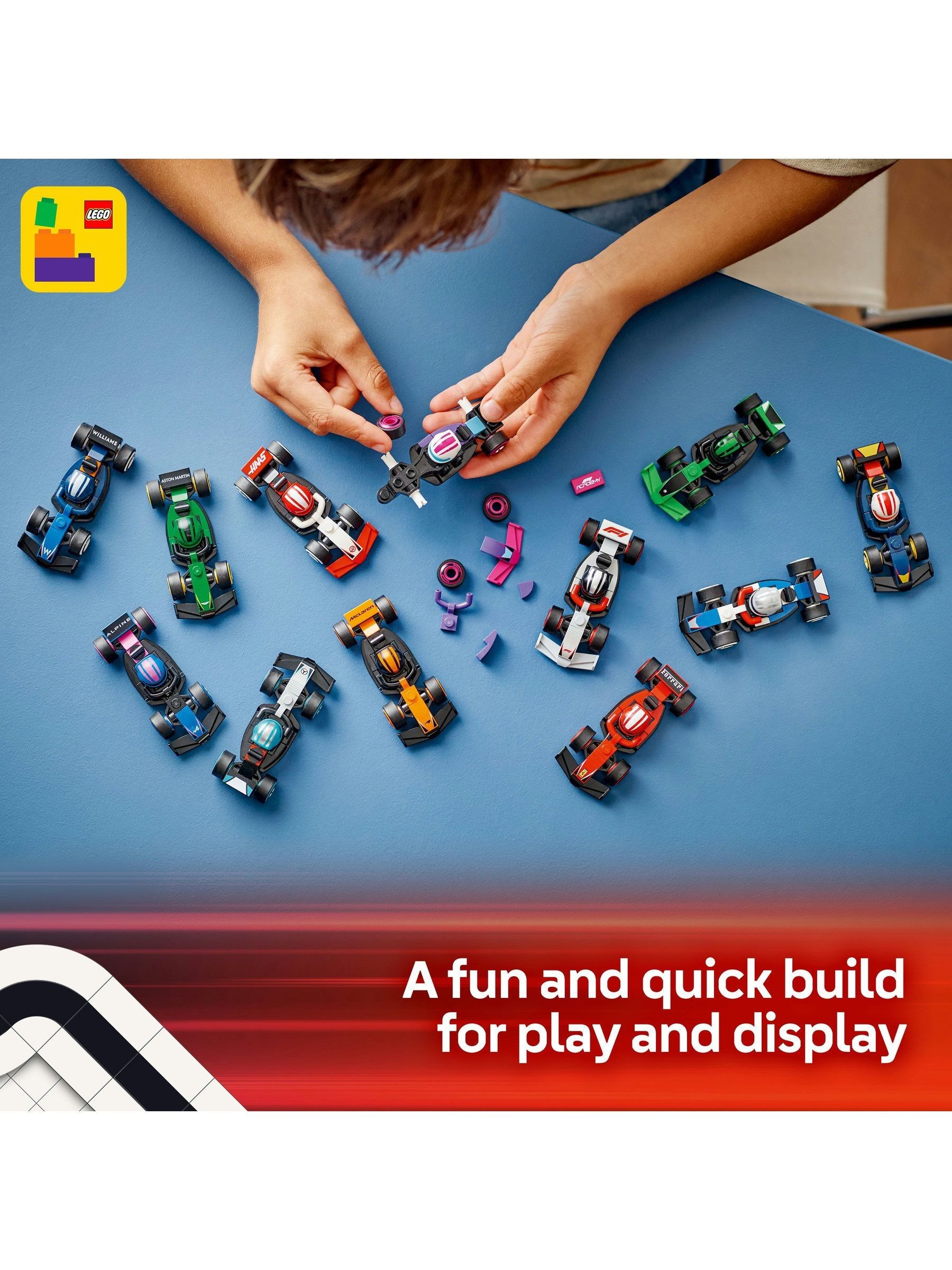 Buy LEGO F1 Collectible Race Cars Building Toy 71049 from Next Romania