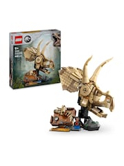 Lego Jurassic World Dinosaur Fossils Triceratops Skull 76969 - Image 1 of 8