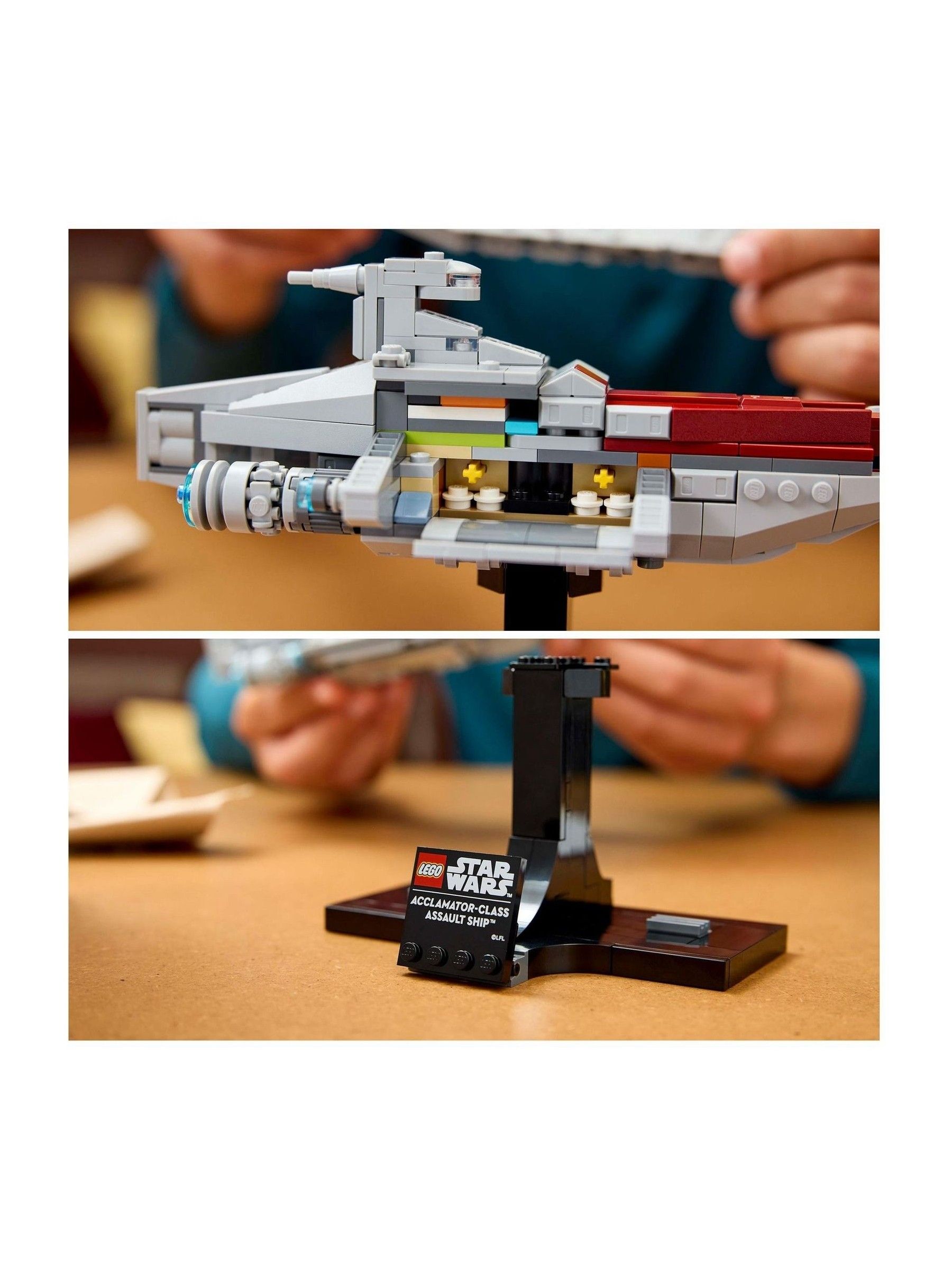 Buy LEGO Star Wars Acclamator Class Assault Ship 75404 from Next