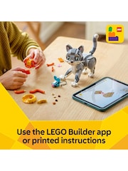 Lego Creator 3in1 Playful Cat Toy Animal Set 31163 - Image 7 of 8