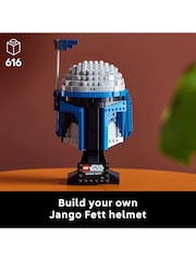 Lego Star Wars Jango Fett Helmet Set for Adults 75408 - Image 3 of 8
