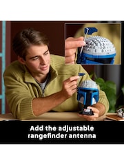 Lego Star Wars Jango Fett Helmet Set for Adults 75408 - Image 5 of 8