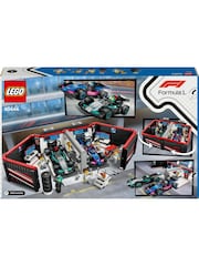 Lego City F1 Garage And Mercedes AMG And Alpine Cars 60444 - Image 2 of 2