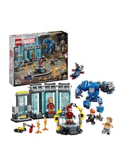 Lego Mans Marvel Iron Laboratory Hall of Armour Set - Image 1 of 8