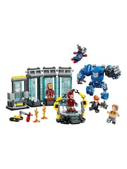 Lego Mans Marvel Iron Laboratory Hall of Armour Set - Image 2 of 8