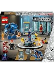 Lego Mans Marvel Iron Laboratory Hall of Armour Set - Image 8 of 8