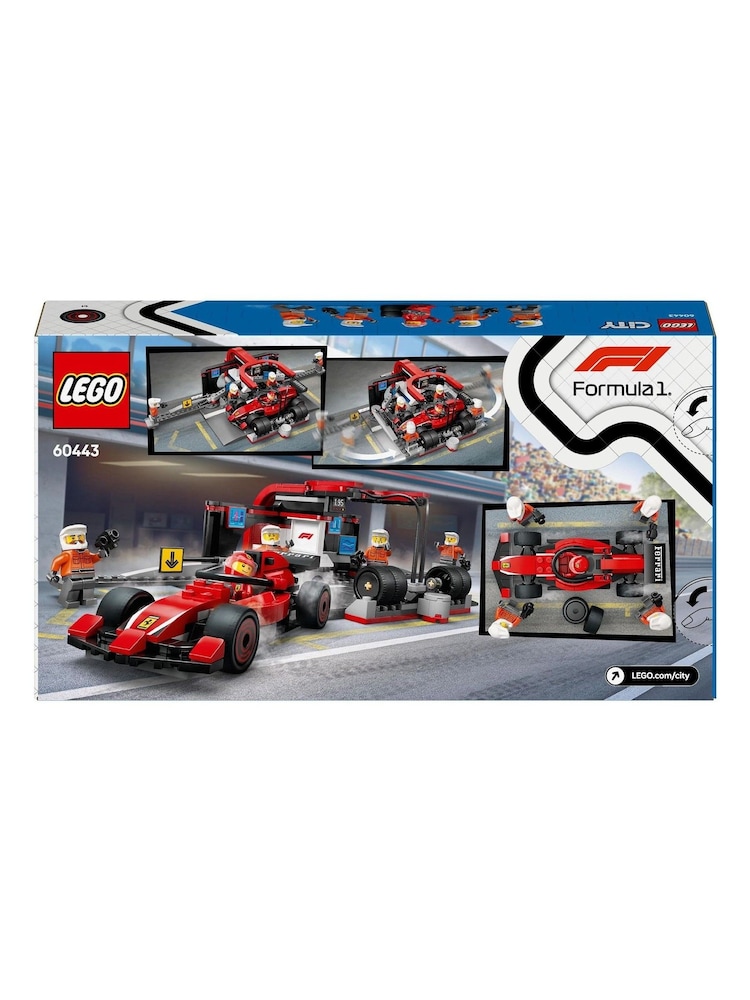 Lego City F1 Pit Stop And Pit Crew with Ferrari Car 60443 - Bild 8 von 8 Lego City F1 Pit Stop And Pit Crew with Ferrari Car 60443 - Bild 8 von 8