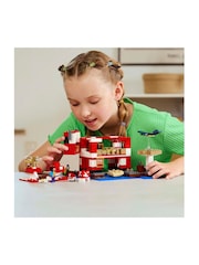 LEGO Minecraft игрушка с принтом Mooshroom House 21270 - Изображение 3 из 8