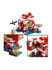 LEGO Minecraft игрушка с принтом Mooshroom House 21270 - Изображение 5 из 8