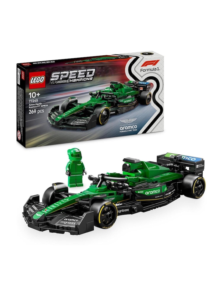 LEGO Speed Champions Aston Martin Aramco F1 AMR24 Race Car 77245 - Image 1 of 9
