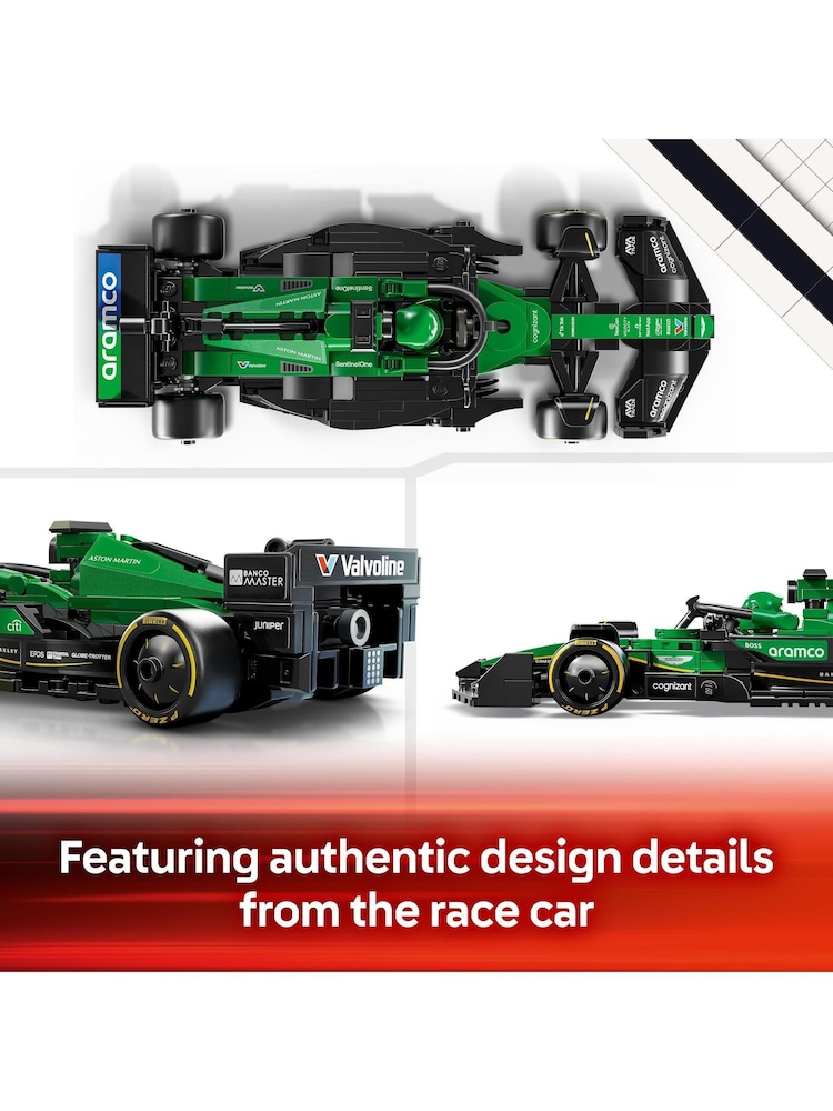 LEGO Speed Champions Aston Martin Aramco F1 AMR24 Race Car 77245 - Image 6 of 9