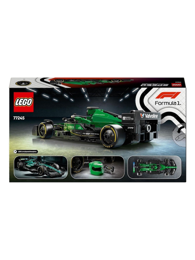 LEGO Speed Champions Aston Martin Aramco F1 AMR24 Race Car 77245 - Image 9 of 9