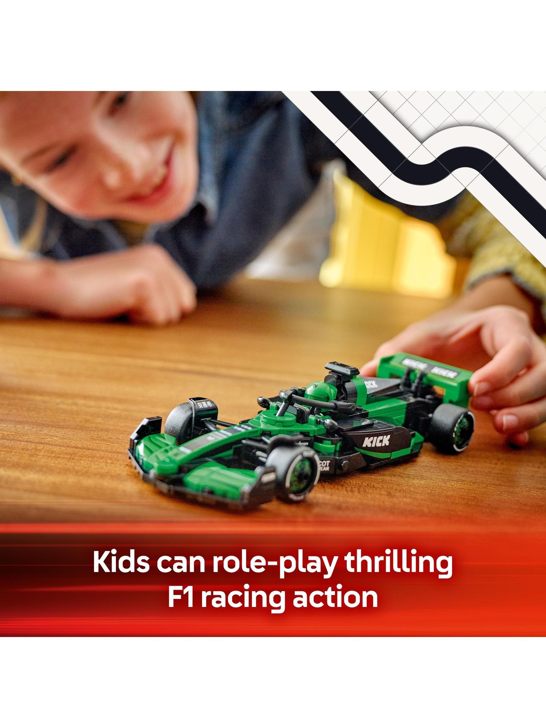 Cumpără LEGO Speed Champions KICK Sauber F1 Team C44 Mașină de