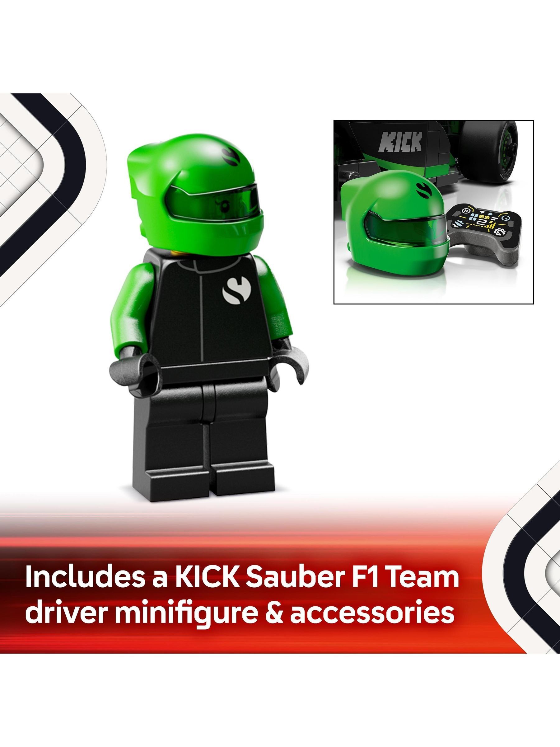 Cumpără LEGO Speed Champions KICK Sauber F1 Team C44 Mașină de