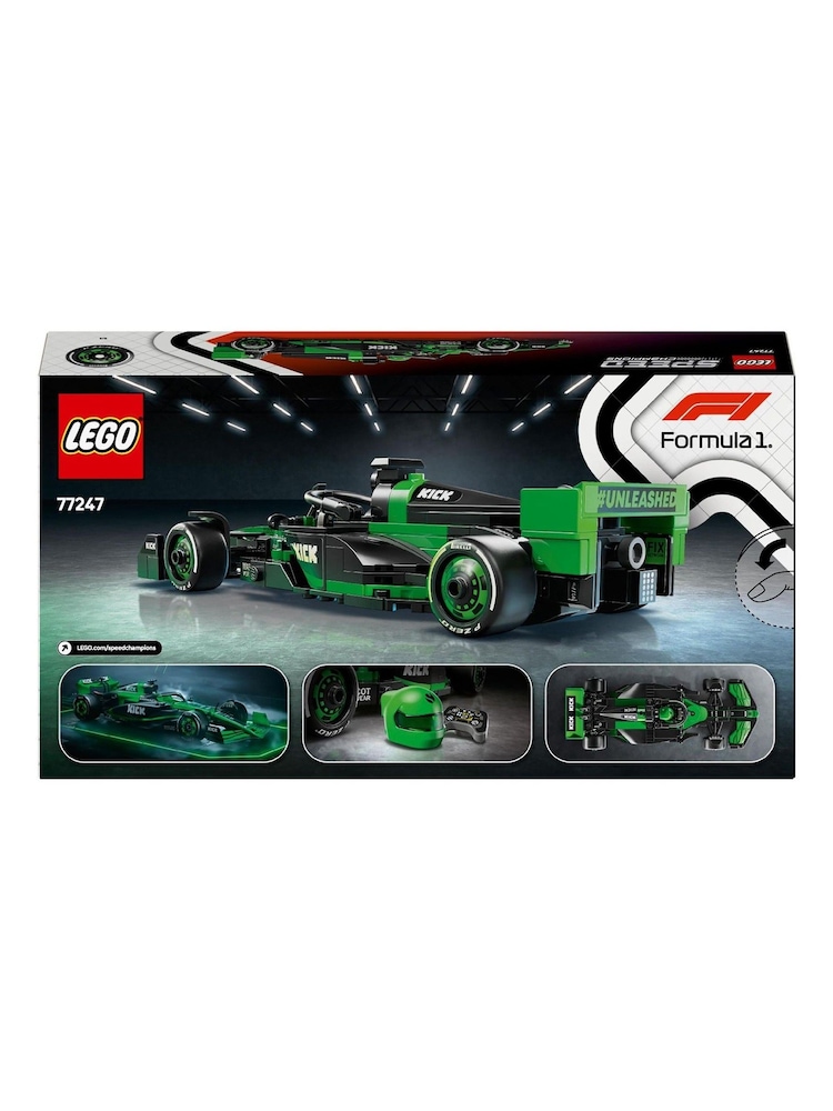 LEGO Speed Champions KICK Sauber F1 Team C44 Race Car 77247 - Image 9 of 9