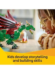 Lego Creator 3in1 Medieval Dragon Toy Playset 31161 - Bild 4 von 8