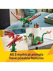 Lego Creator 3in1 Medieval Dragon Toy Playset 31161 - Bild 5 von 8