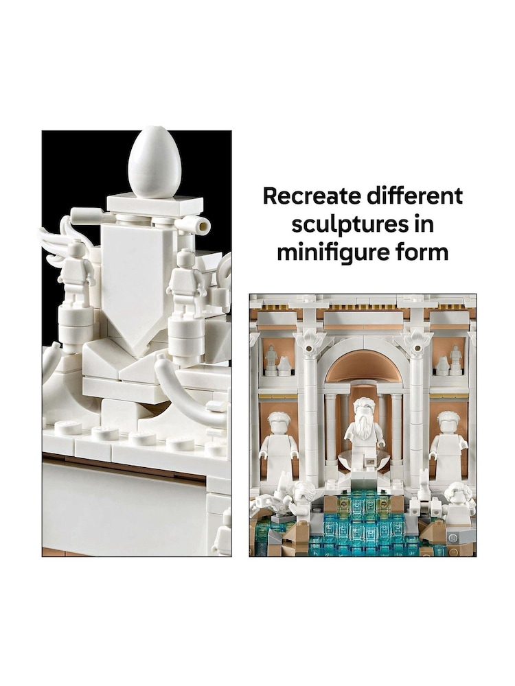 Zestaw klocków LEGO Architecture Fontanna di Trevi 21062 - Image 5 of 9