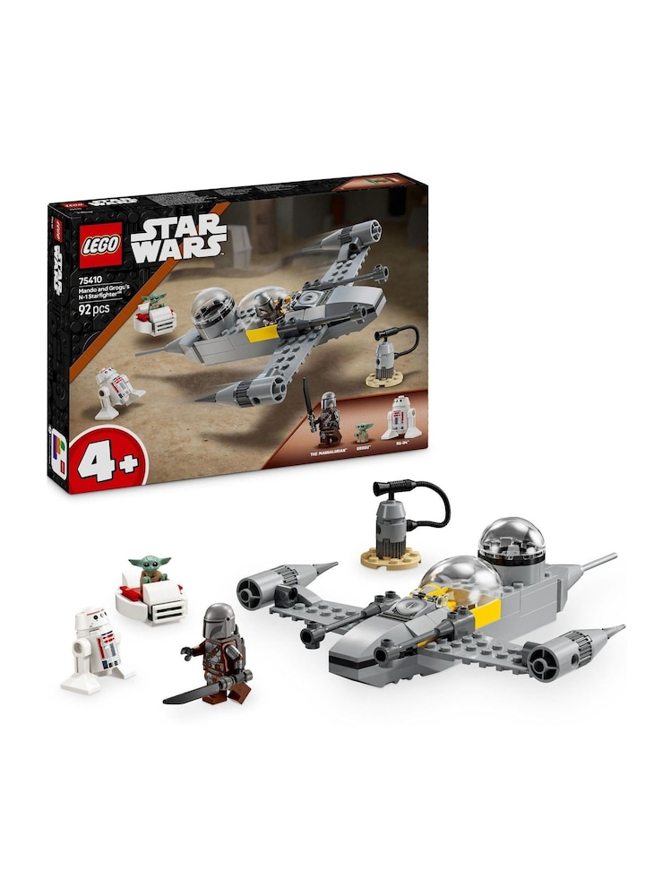 Lego Star Wars Mando and Grogus N1 Starfighter 75410 - Bild 1 von 8