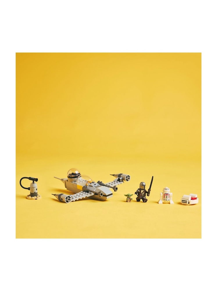 Lego Star Wars Mando and Grogus N1 Starfighter 75410 - Image 7 of 8