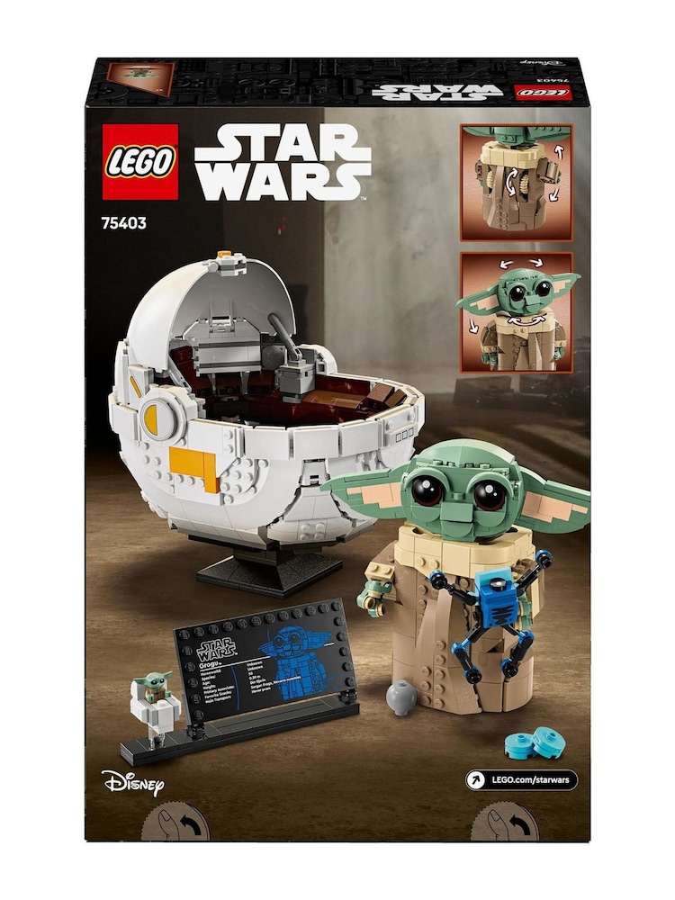 Lego Star Wars Grogu with Hover Pram Set 75403 - Image 8 of 8