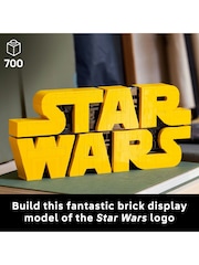 Lego Brick Built Star Wars Logo Sign Set 75407 - Bild 3 von 8