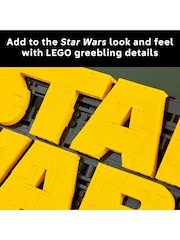 Lego Brick Built Star Wars Logo Sign Set 75407 - Bild 6 von 8