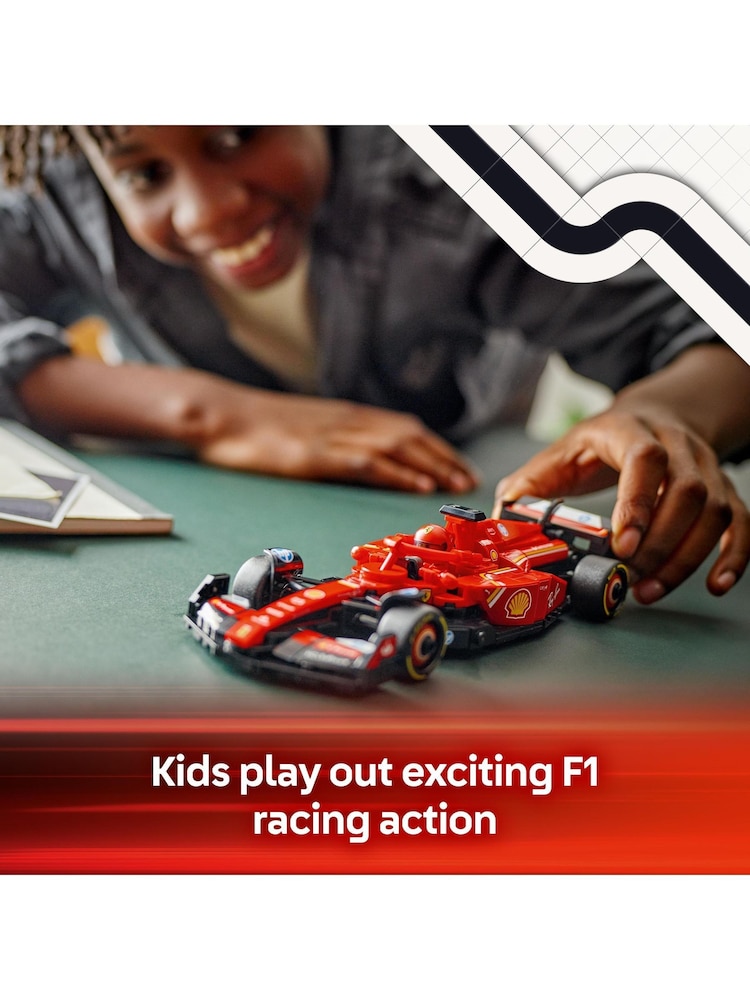 Lego Speed Champions Ferrari SF24 F1 Race Car 77242 - Image 4 of 9