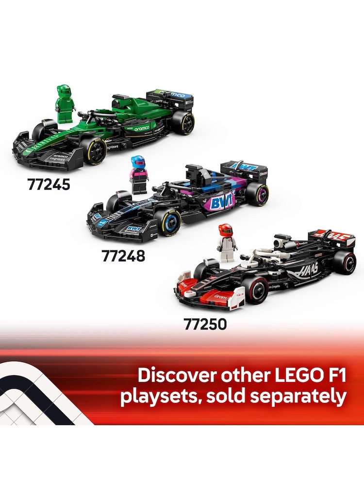 Lego Speed Champions Ferrari SF24 F1 Race Car 77242 - Image 8 of 9