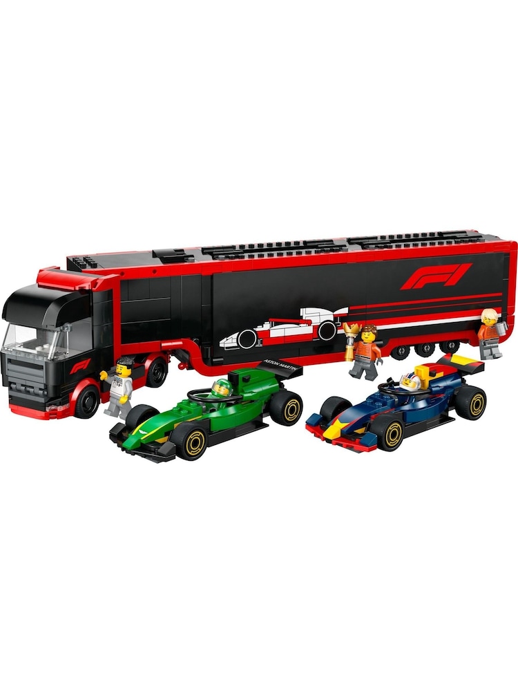 Lego City F1 Truck with RB20 And AMR24 F1 Cars 60445 - Bild 2 von 8 Lego City F1 Truck with RB20 And AMR24 F1 Cars 60445 - Bild 2 von 8