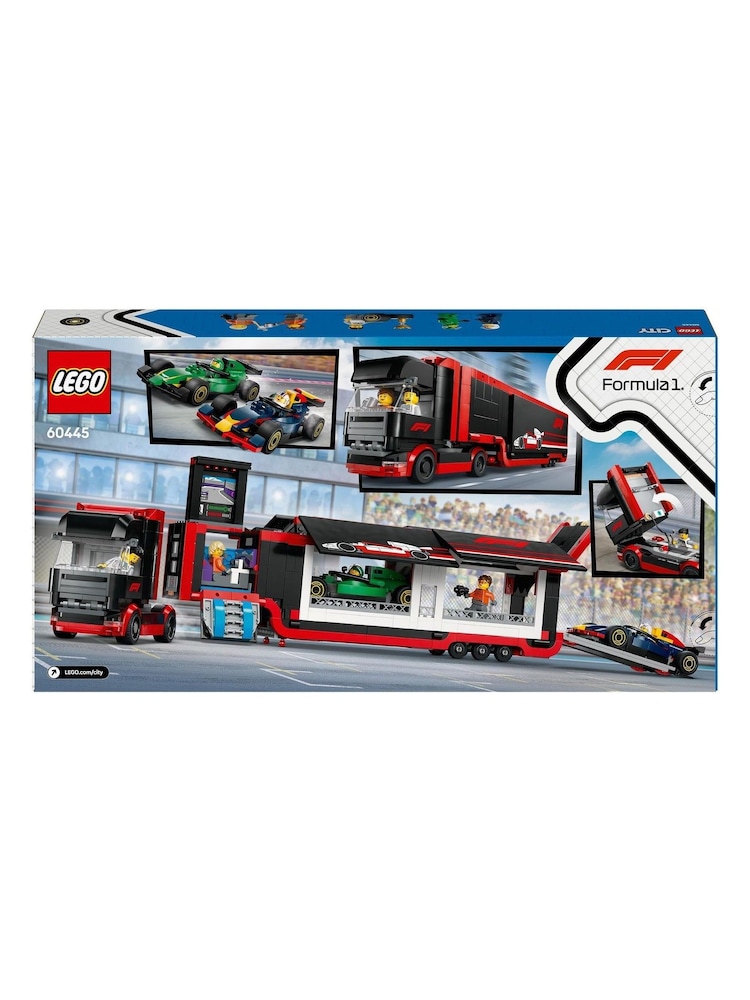 Lego City F1 Truck with RB20 And AMR24 F1 Cars 60445 - Bild 8 von 8 Lego City F1 Truck with RB20 And AMR24 F1 Cars 60445 - Bild 8 von 8