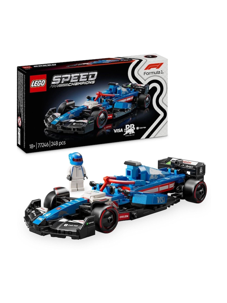 LEGO Speed Champions Visa Cash App RB VCARB 01 F1 Race Car 77246 - Image 1 of 9