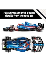 LEGO Speed Champions Visa Cash App RB VCARB 01 F1 Race Car 77246 - Image 5 of 9