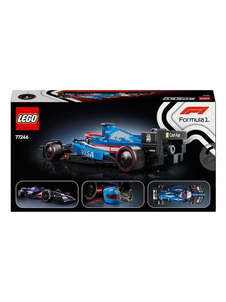 LEGO Speed Champions Visa Cash App RB VCARB 01 F1 Race Car 77246 - Image 9 of 9