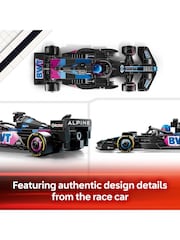 LEGO Speed Champions BWT Alpine F1 Team A524 Race Car 77248 - Image 6 of 9