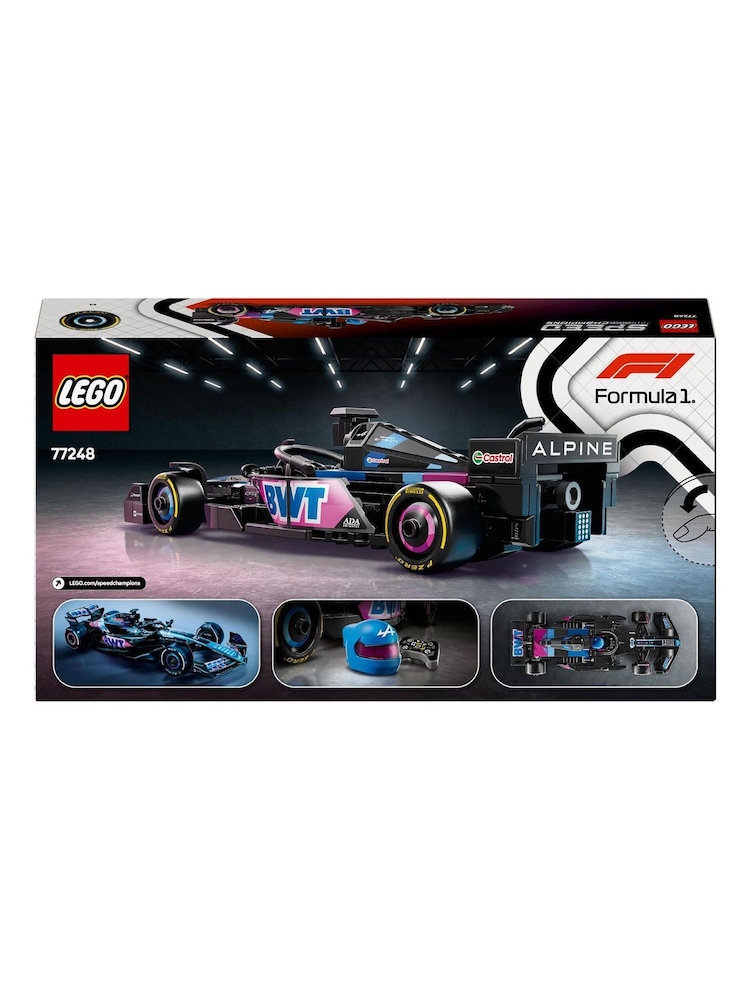 LEGO Speed Champions BWT Alpine F1 Team A524 Race Car 77248 - Image 9 of 9